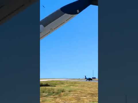 Aeroplane Land Crash #shorts #3