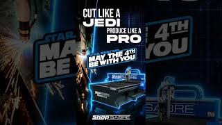 Cut like a Jedi. Produce like a pro. Consistency is where the real power is… May the 4th be with you