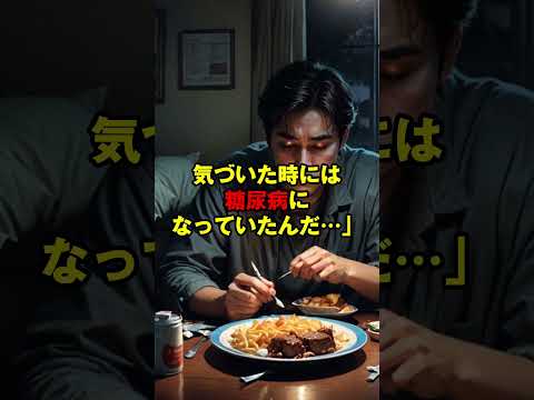 これが危険!糖尿病になった人の生活習慣3選 #糖尿病 #危険な生活習慣 #健康雑学 #3選 #生活習慣病 #予防