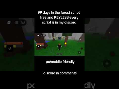 99 days in the forest script showcase #discord #roblox #games #robloxedit #bloxfruits #script