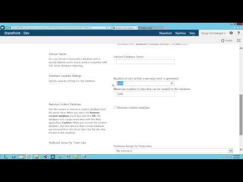 SharePoint 2013 Tutorial: Administration and Architecture Overview