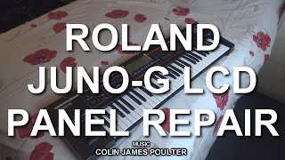 Roland Juno G LCD Screen Repair
