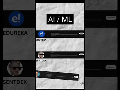 Best 3 YouTube channels to Learn Artificial intelligence and machine learning