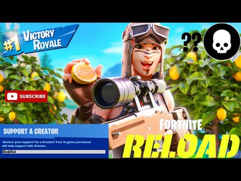 Fortnite Reload | High Kill Win Gameplay | Controller Player | Creator Code: Cloakified (1080p Open)