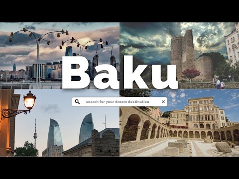 Baku Azerbaijan, City Of Lights