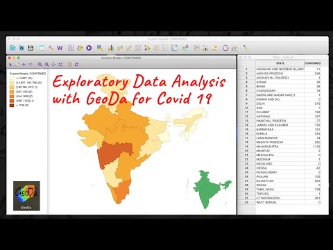 Exploratory Spatial Data Analysis with GeoDa for Covid 19