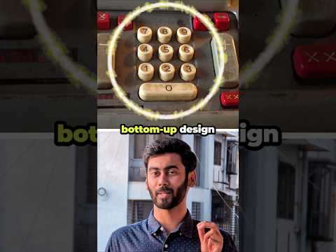 Why Num pad is 'flipped' #shorts #interestingfacts