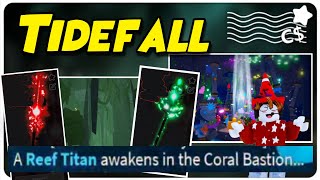Fisch TIDEFALL Update LIVE - New Requiem & Thalassar's Ruin Rod, rescue diver, Spear (Roblox Fisch)
