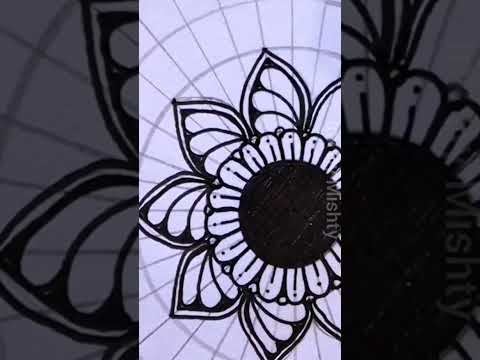 Mandala art | mandala art for beginners | mandala art easy | shorts | YouTube shorts