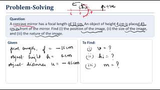 Light reflection and refraction| Light numerical| class 10| Physics light| Mirror formula| CBSE| 10
