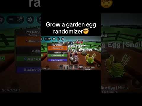 🌱 This Randomizer Egg Changed My Whole Garden… 😱 #growagarden #fyp #trending #roblox