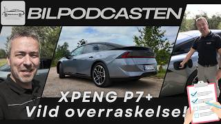 Xpeng P7+ test. Elbil med det bedste HEAD UP DISPLAY til dato!