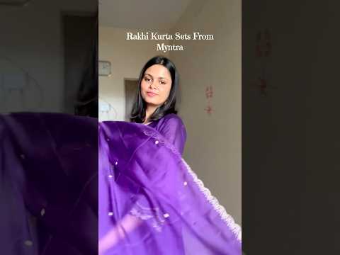 Rakhi Suit sets from Myntra #rakhispecial #rakhisuitsets #myntrafinds #meesho #rakhihaul #ashortaday