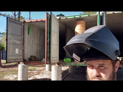 Container Home WELDING!!