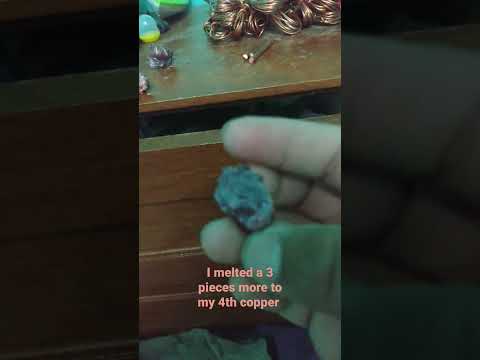Update on my 4th copper melted piece