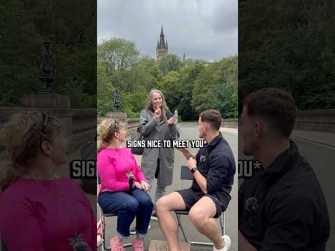 People really do make Glasgow ❤️ #streetinterview #wholesome #glasgow #scotland