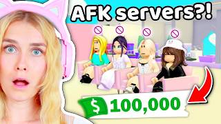 Starting Over With An AFK SERVER In Adopt Me..