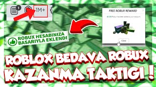 roblox *BEDAVA ROBUX* kazanma! (GERÇEKTEN VERDİ!)