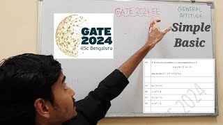 GATE Electrical Engineering (EE) 2024 Question No. 5 General Aptitude detailed solution
