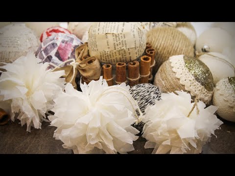 Cute Baking Sheet Snowflakes DIY Christmas Tree Ornaments.