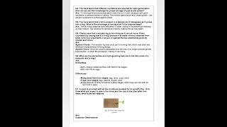Class 6: Ch-10 Living Creatures: Exploring their Characteristics | Curiosity Science NCERT Solutions