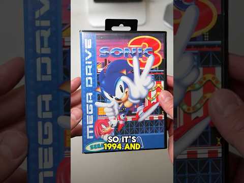 Sonic 3 Sega Megadrive 1994 #retrogaming #retrounboxing #sega #segagenesis #sonicthehedgehog #sonic