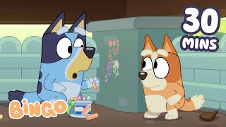 Hiding Under the House 🏡 🧡 | 30 Minute COMPILATION | Bingo - Official Channel