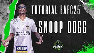 EA FC25 TUTORIAL FACE SNOOP DOGG  MODO CARREIRA, MODO TREINADOR, PRÓ CLUBS E RUSH!  @3LCREATIVEGAMER