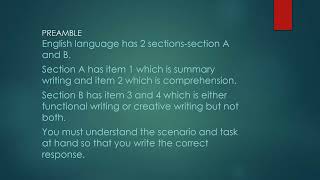 S.4 ENGLISH FACILITATION 2026 | COMPREHENSION |SUMMARY WRITING | FUNCTION WRITING | EXCEL IN ENGLISH