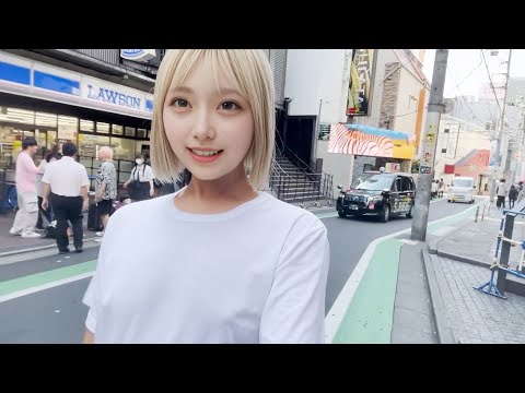 ノーブラ散歩inラブホ街