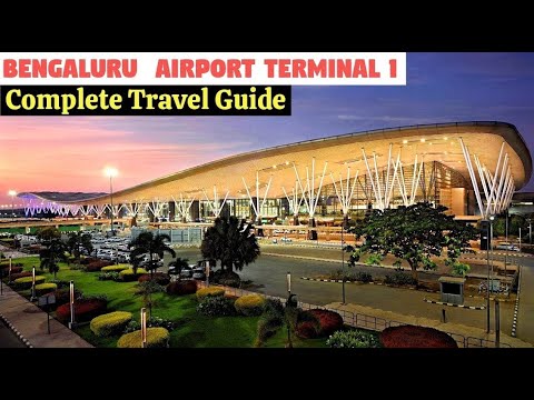 Bengaluru Kempegowda Airport Terminal 1 ✈️ | Complete Travel Guide to India Best Domestic Airports!✨