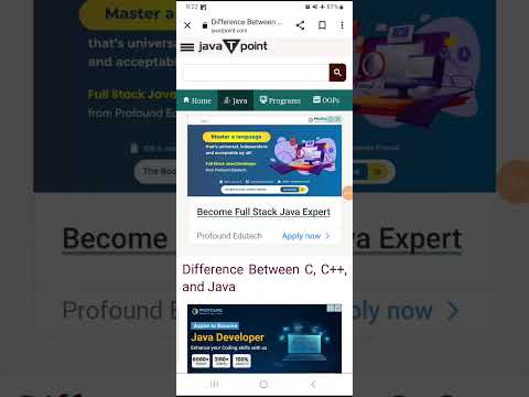 Difference between C,C++ and Java, 2nd video on java series #clanguage #C++language #javalanguage