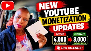 NEW YOUTUBE MONITIZATION UPDATES#creators#earnings