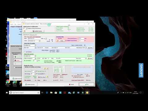 PVSYST TRAINING PART-6 (SYSTEM SIZING)
