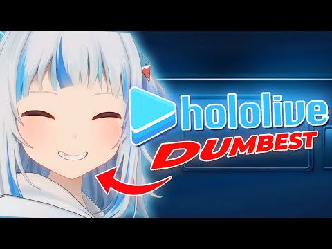 8 Minutes Of Hololive Low IQ Moments