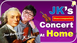 Little Concert at Home - Leclair Violin Sonata in D major (2nd movement)