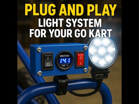 Go Kart 150 Basic Lights Wiring Harness Plug & Play