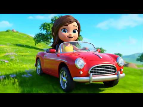 🚗 Red Car Song for Kids | Zoom Zoom Zoom Vroom! | 3D Cute Animation for Toddlers 🌟