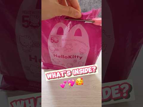 Hello Kitty Happy Set✨ McDonalds 🥰 Sanrio🫶🏻💖 #sanrio #hellokitty #mcdonaldsjapan #mcdonalds
