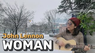 Woman_John Lennon (Lyrics)🎼 cover by bbssong