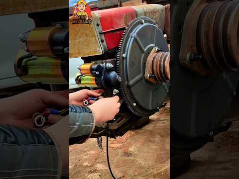 Starter Motor Installation Guide | #Maintenance #StarterMotor #Mechanic #motor #shorts #installation