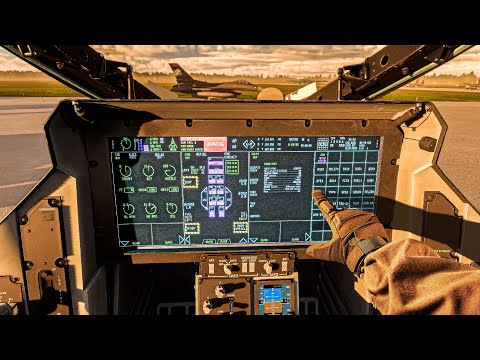 2024 Polish F-35 Ukraine F-16 Escort in 4K HDR