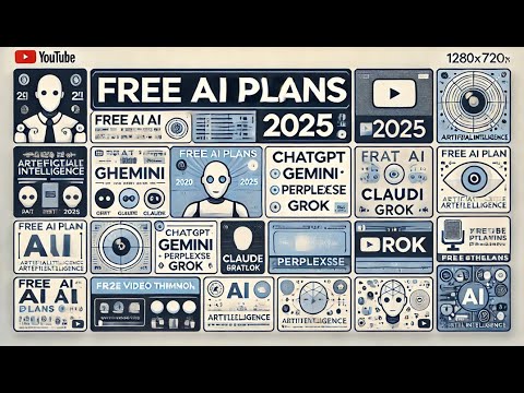 Free AI Plans 2025: ChatGPT, Gemini, Claude, Perplexity, Grok