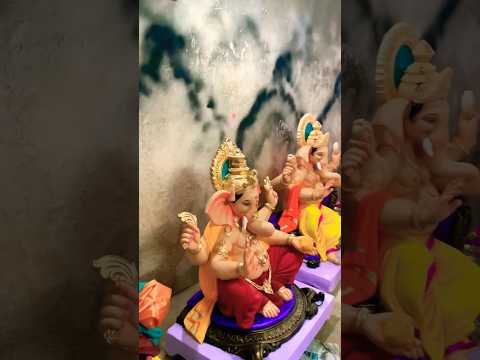 How are Ganesha murthys made? workshop in 2024 in kolhapur district| #ganesha#shorts#trending#art