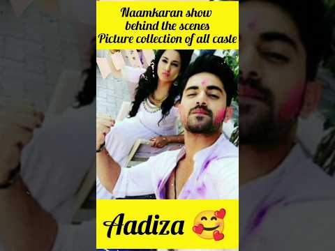 behind the scene namkaran show#aditirathore #love #zainimam #youtubeshorts @Akd2556