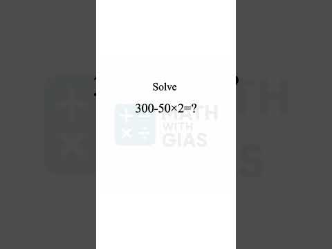 Solve it #basicmath #maths #mathchallenge #viral #foryou