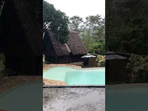 It’s rainy season and your view is like this 🌧️ #vacation #nature