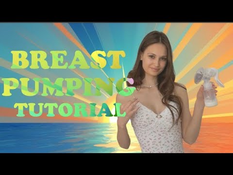 [4K] First Time Use a Breast Pump With Julia: Step-by-Step Guide for New Moms