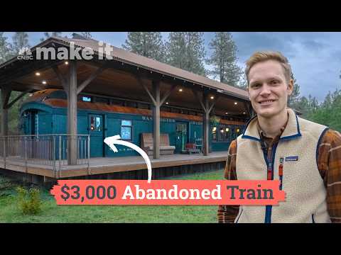 Buying An Abandoned Train Car For $3K — And Turning It Into A $90K/Year Airbnb