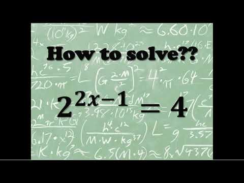 See this approach | Solving Exponential and Logarithmic Function